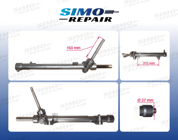 Рейковий рульовий механізм на Renault Koleos  HY0