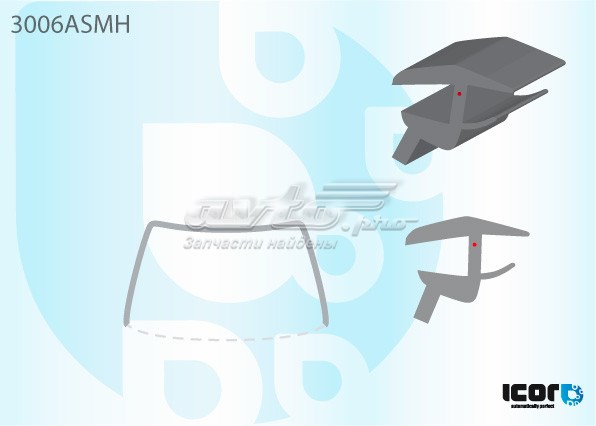 Купити GS2201P110X FPS Захисна накладка переднього скла