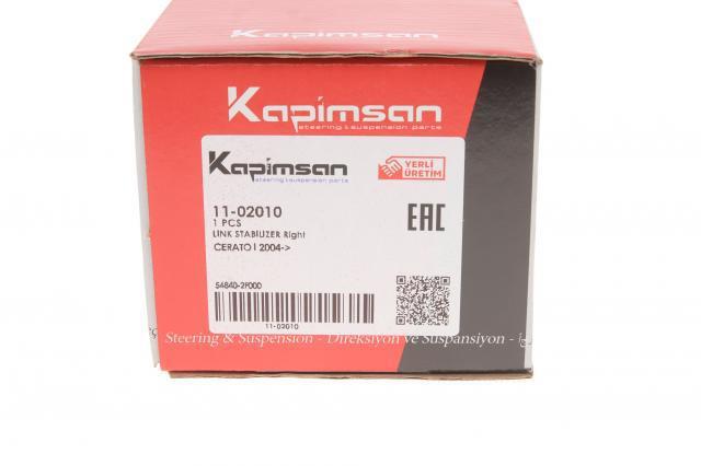 1102010 Kapimsan Стійка стабілізатора, переднього, ліва