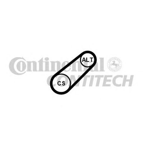 6PK799ELAST Continental/Siemens Поліклиновий ремінь