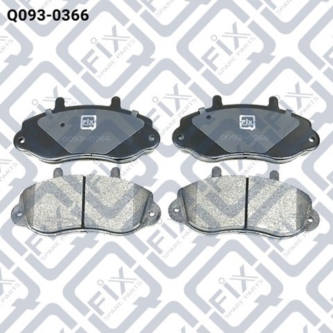 Тормозні колодки Q-fix Q0930366