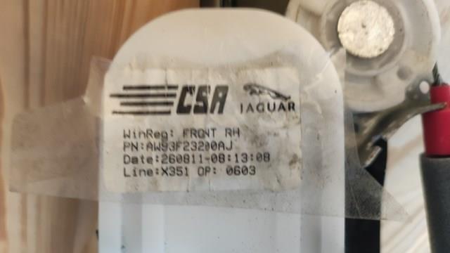 C2D31415 Jaguar Механізм склопідіймача дверей передніх, правих