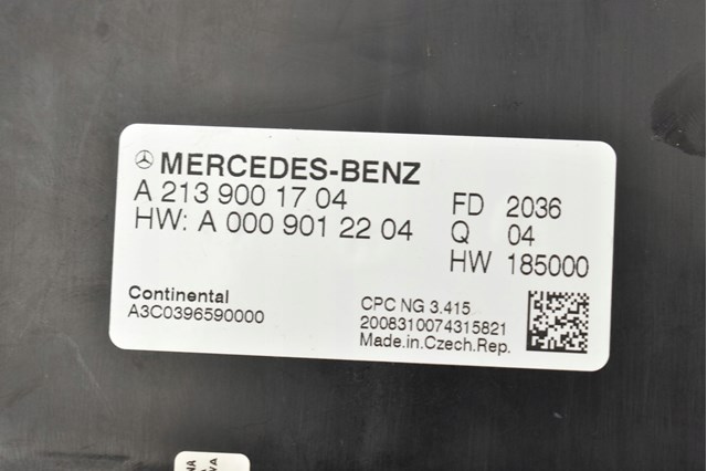  A2139001704 Mercedes