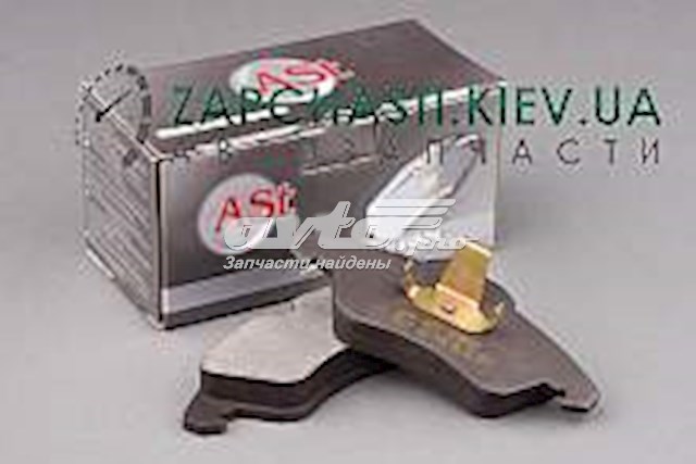 AST576 AST Передні гальмівні колодки