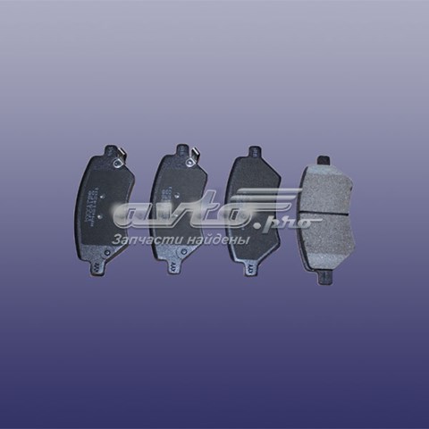 A183501080AC Chery Передні гальмівні колодки
