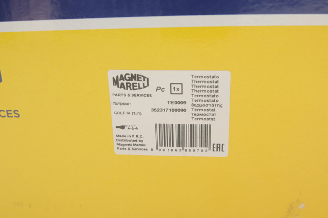 Кожух термостата Magneti Marelli 352317100090 ціна, від 53.71 USD