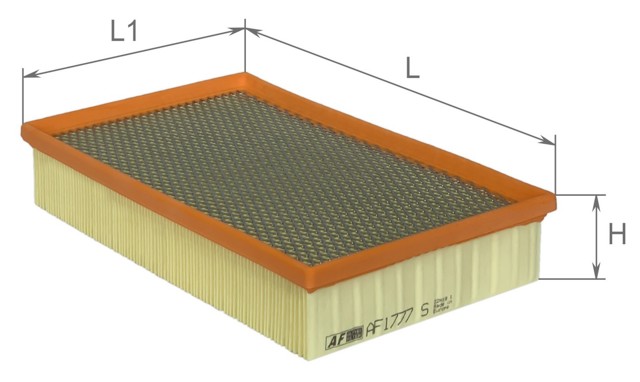 Елемент повітряного фільтра Alpha Filter AF1777S ціна, від 4.91 USD