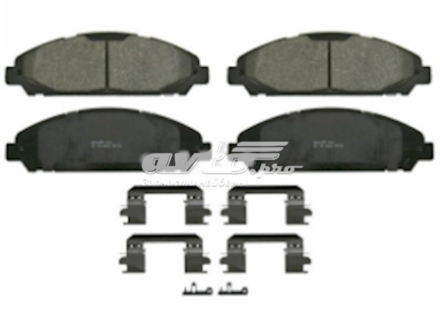 Гальмівні колодки Wagner ZD1791 ціна, від 72.15 USD