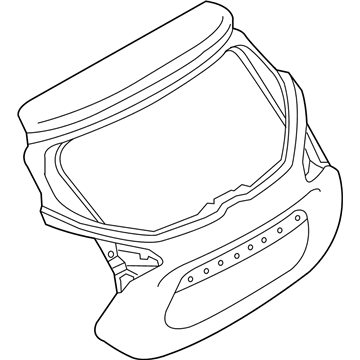 K01005RBMB Nissan/Infiniti Треті двері