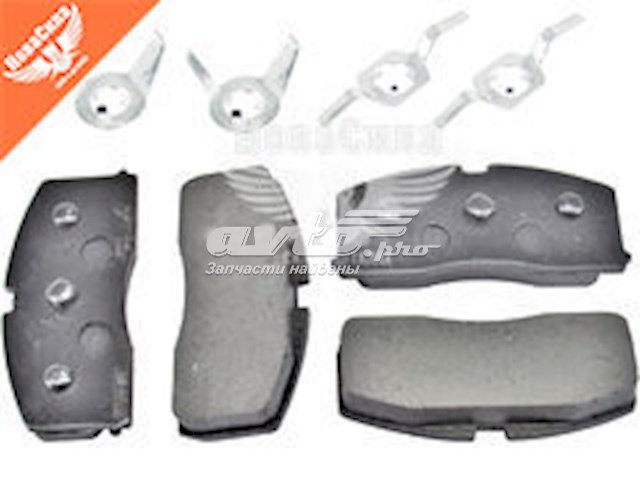 Задні гальмівні колодки Fitshi 382636BG ціна, від 9.68 USD