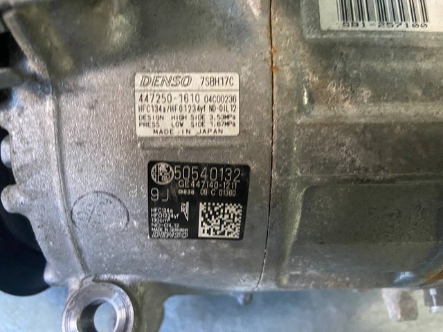 Купити 50540132 Fiat/Alfa/Lancia Компресор кліматичної установки