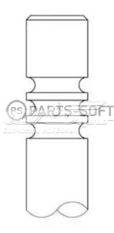 Клапан впускний 2135009 Intervalves