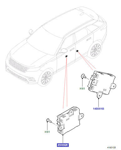 LR106150 Land Rover 