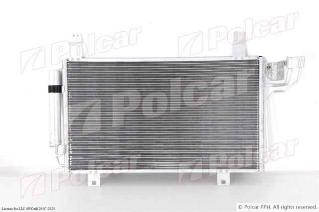 Купити 45X1K8C1S Polcar Радіатор системи охолодження кондиціонера