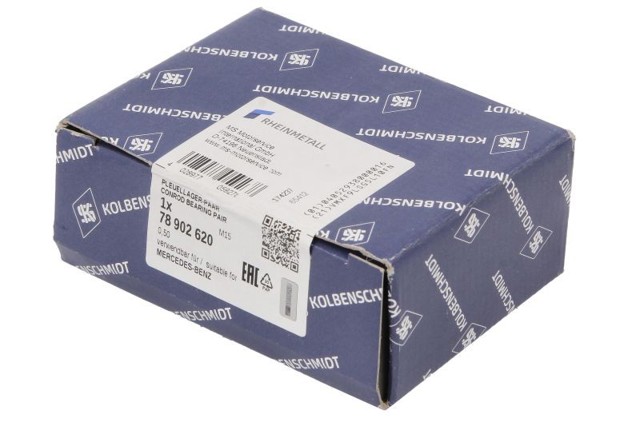 Вкладиші колінвала, шатунні, комплект, 2-й ремонт (+0,50) Mahle Original 001PL10360050 ціна, від 35.33 USD