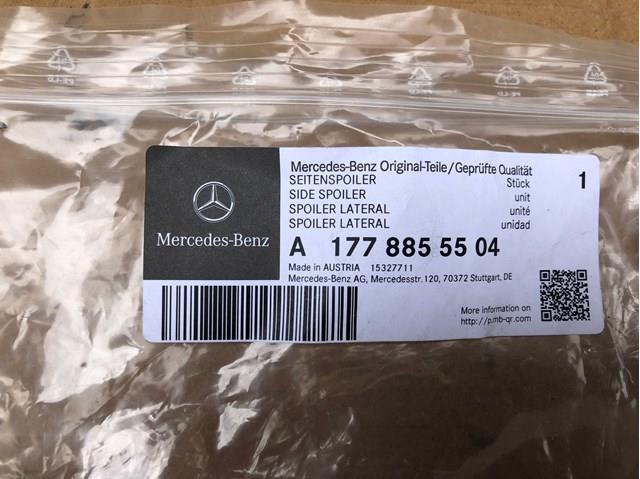  Mercedes A1778855504 ціна, від 25.00 USD