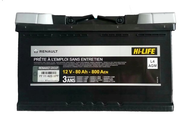 Купити Акумулятор Renault (RVI) 80 А/г (7711423177)