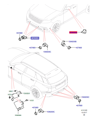 LR100225 Land Rover 