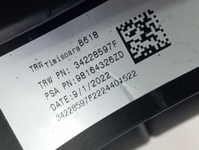  Peugeot/Citroen 98164326ZD
