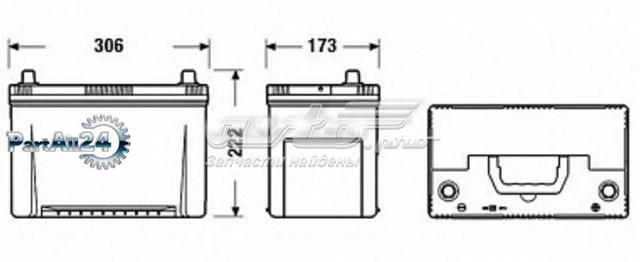 Купити Акумулятор Tudor 95 А/г (TA954)
