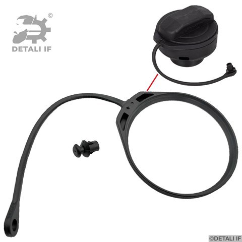 Пробка паливного бака Detali IF DF17087 ціна, від 6.01 USD