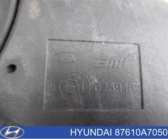 Ліве бічне дзеркало Hyundai/Kia 87610A7050 ціна, від 229.86 USD