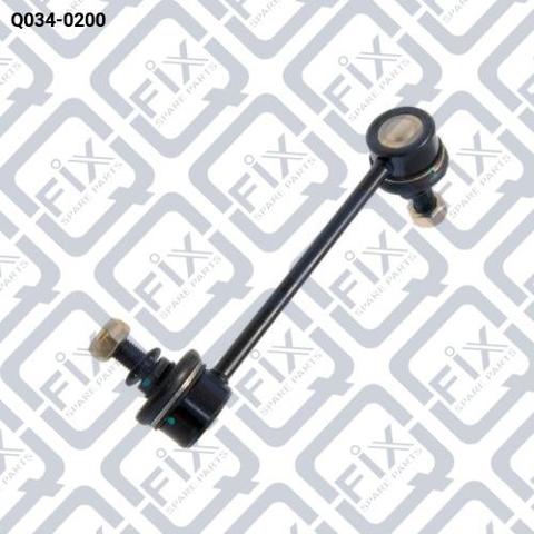 Стійка стабілізатора, переднього, права Q-fix Q0340200 ціна, від 6.85 USD