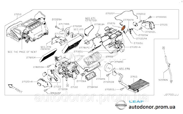  272761FC0A Nissan