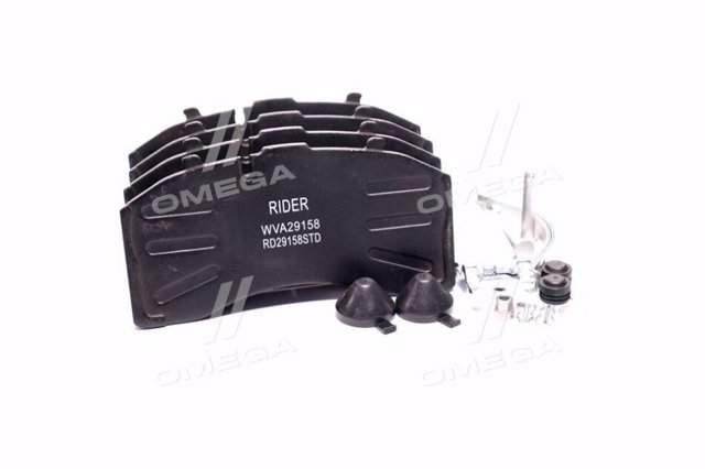 Задні гальмівні колодки Rider RD29158STD ціна, від 102.25 USD