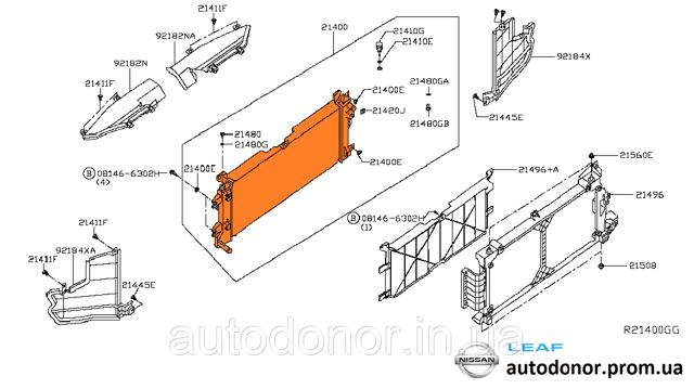 Радіатор основний Signeda RA13442Q ціна, від 62.86 USD