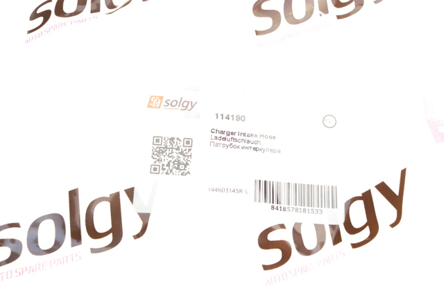 Шланг/патрубок интеркуллера 114190 Solgy