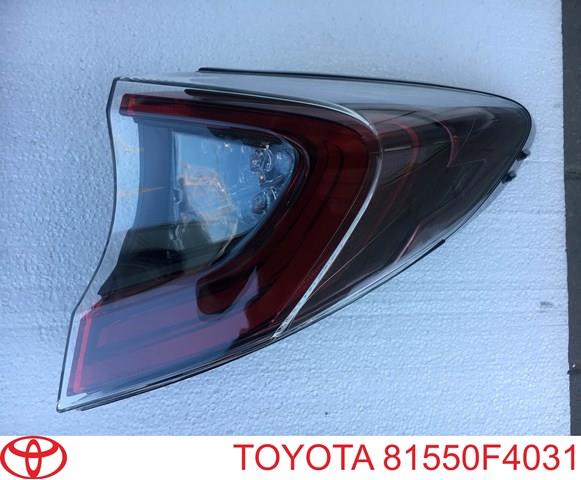 Фара задня права зовнішня Toyota 81550F4031