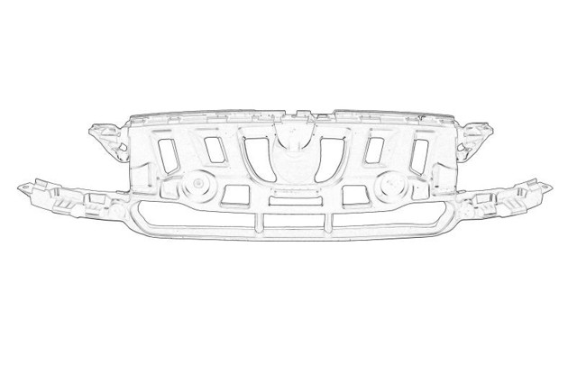 7422AQ Peugeot/Citroen Балка бампера переднього