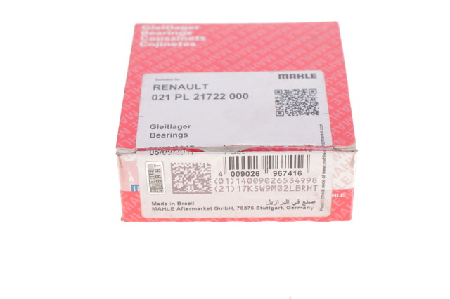  Mahle Original 021PL21722000 ціна, від 45.39 USD