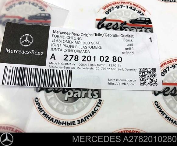 A2782010280 Mercedes прокладка корпусу термостата