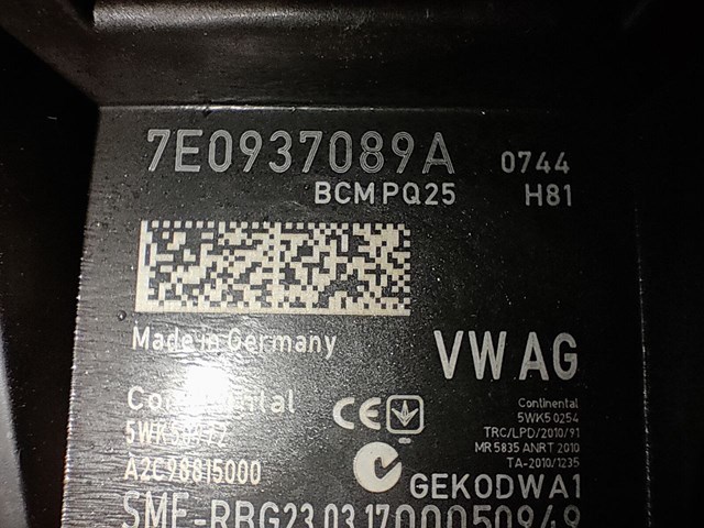 7E0937089A VAG 
