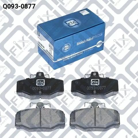 Задні гальмівні колодки Q-fix Q0930877 ціна, від 14.37 USD