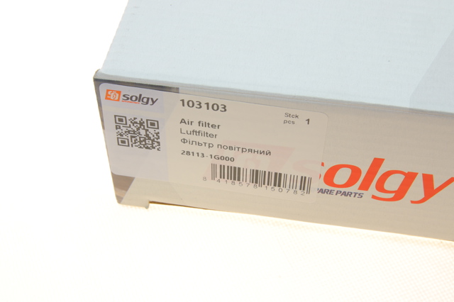 Повітряний фільтр 103103 Solgy