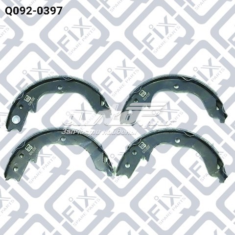 Колодки стоянкового гальма Q-fix Q0920397
