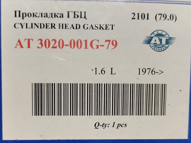 AT3020001G79 AT Прокладка під головку