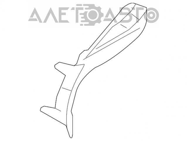 Подкрильнікі переднього крила, правий Tempest 0134763388 ціна, від 28.09 USD