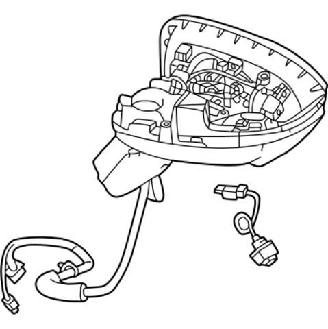 Дзеркало праве 963016RR2B Nissan/Infiniti
