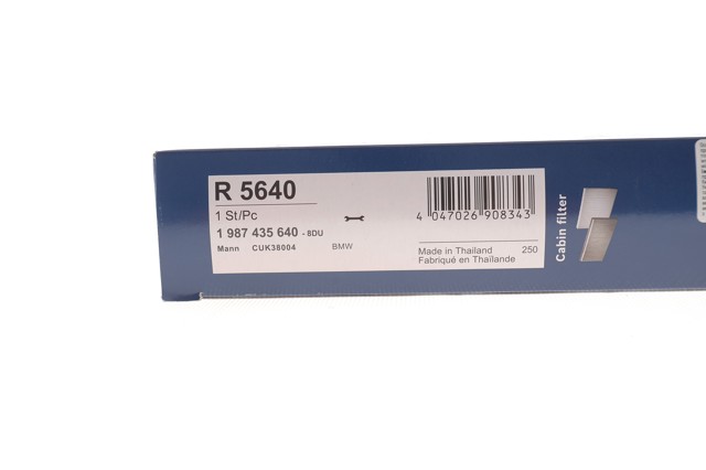 Фільтр повітряний обігрівача Bosch 1987435640 ціна, від 58.12 USD