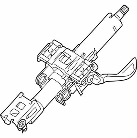 Купити 488106RF2B Nissan/Infiniti Рульова колонка