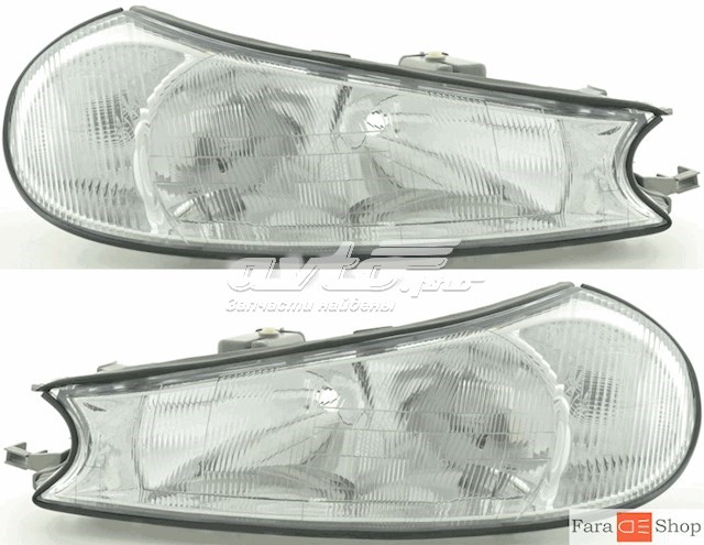 Основна фара - вставка Depo/Loro 4311129RLDEM