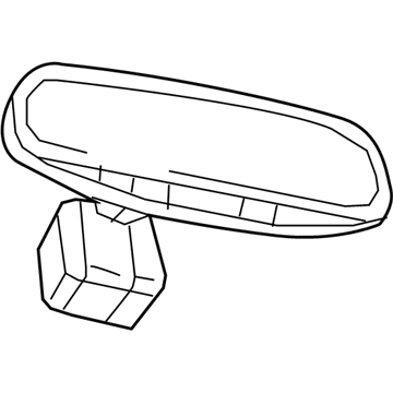 Дзеркало салону 68333752AA Chrysler