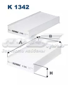 Повітряний фільтр салону Filtron K13422X