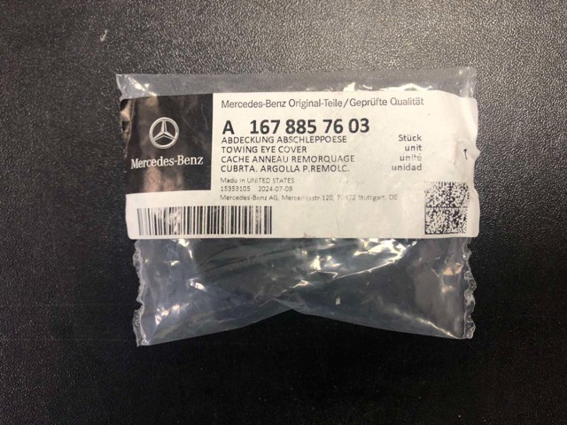 Накладка бампера переднього Mercedes A1678857603 ціна, від 21.23 USD