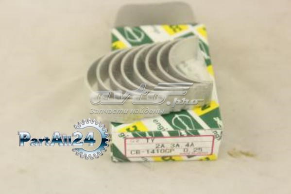 CB1410GP025 NDC Вкладиші коленвала, шатунні, комплект, 1-й ремонт (+0,25)