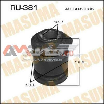 С/блок нижнього важеля Masuma RU381